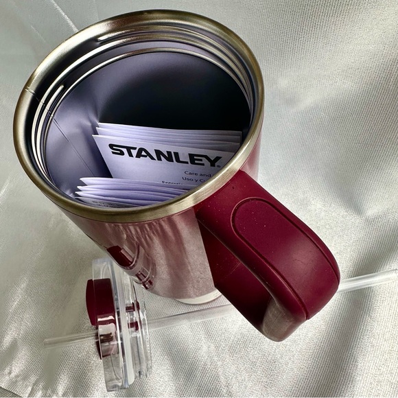 Discontinued & HTF! ✨NWT STANLEY x Target Ltd Edition Cherry Mocha 40oz Quencher - Picture 5 of 10